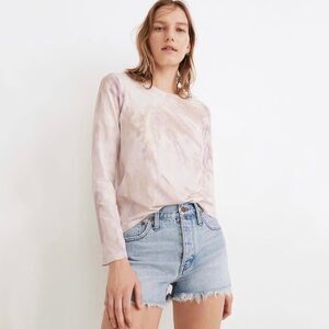 Madewell Northside Long-Sleeve Vintage Tie-Dye Tee